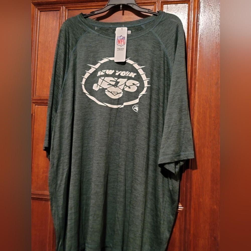 NWT New York Jets Jersey NFL Team Apparel Size 5 XL